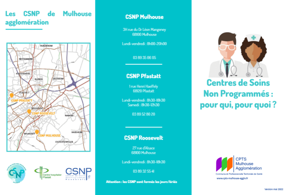 Flyers De Pr Sentation Des Csnp Cpts Mulhouse Agglo